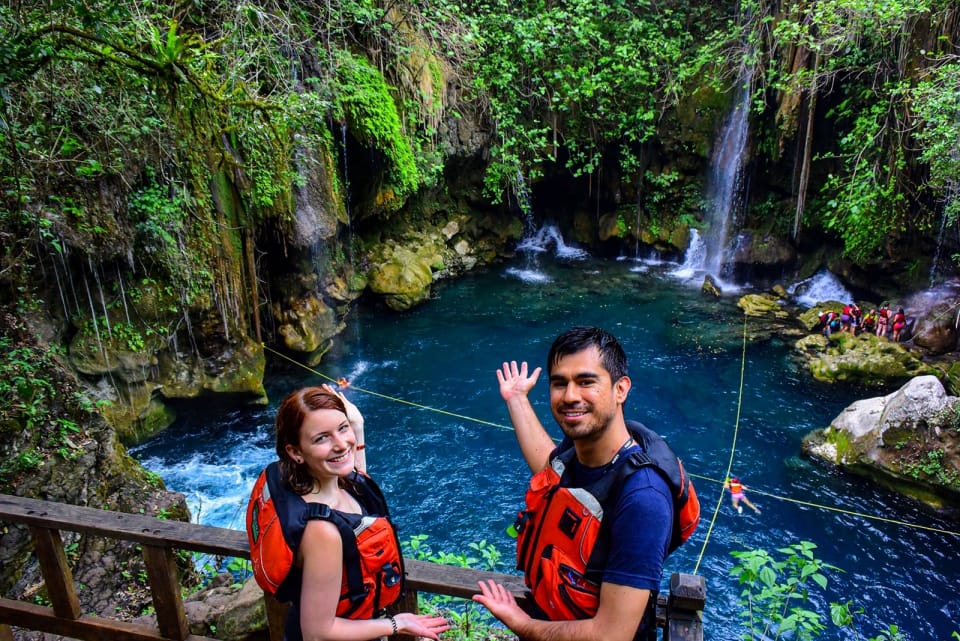 Puente de Dios en Tamasopo, San Luis Potosí — pozas turquesas de la Huasteca Potosina